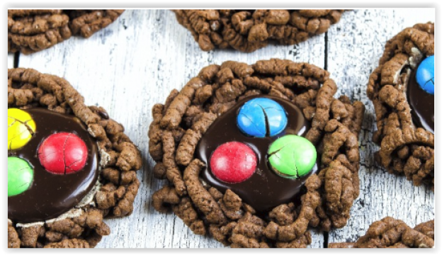 Galletas de chocolate con sésamo