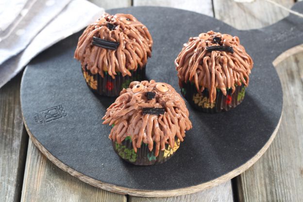 Cupcakes de Chewbacca