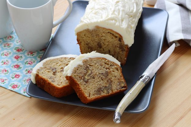 Cake de banana y nuez de Starbucks