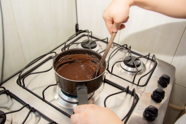 Dulce brigadeiro de chocolate