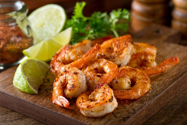 Gambas salteadas