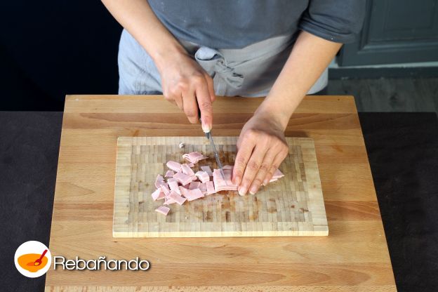 Preparación del relleno