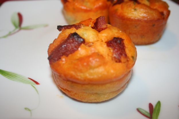 Muffins de chorizo