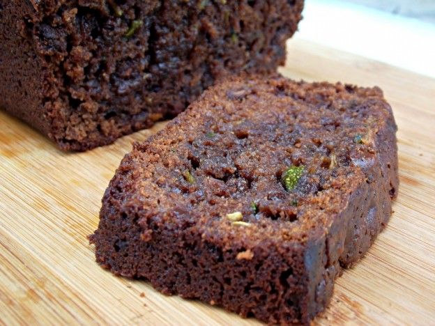 Tarta de chocolate y calabacín