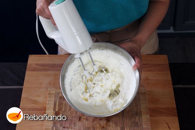 Preparación de la crema