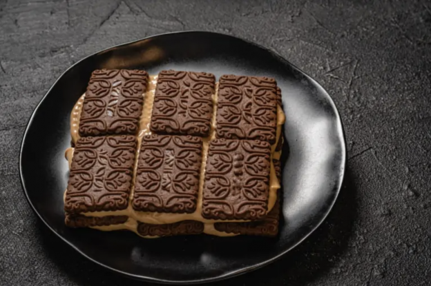 Tarta de galletas sencilla