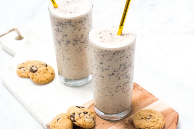 Malteada de galletas y café