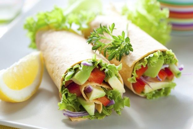 Wrap de verduras