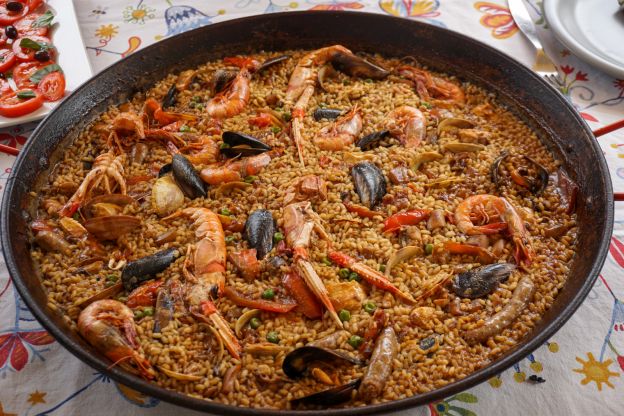 Paella de mariscos