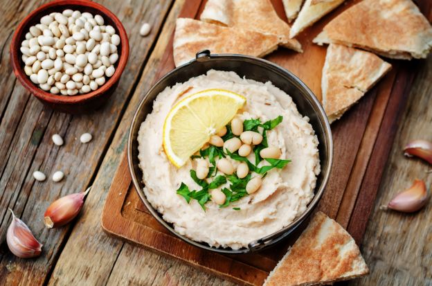 Hummus de judías blancas