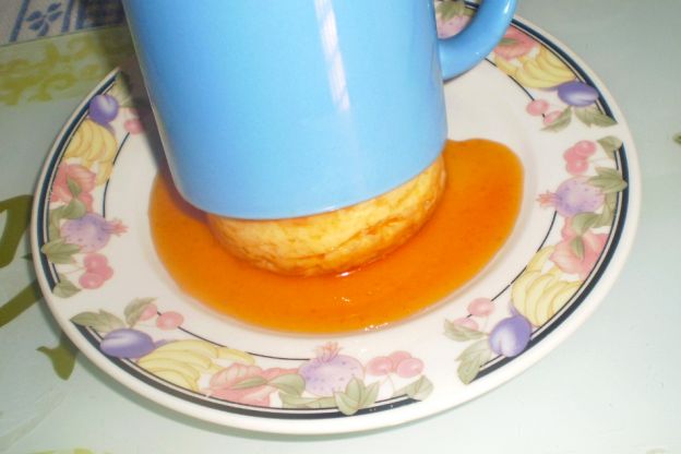 Flan en taza