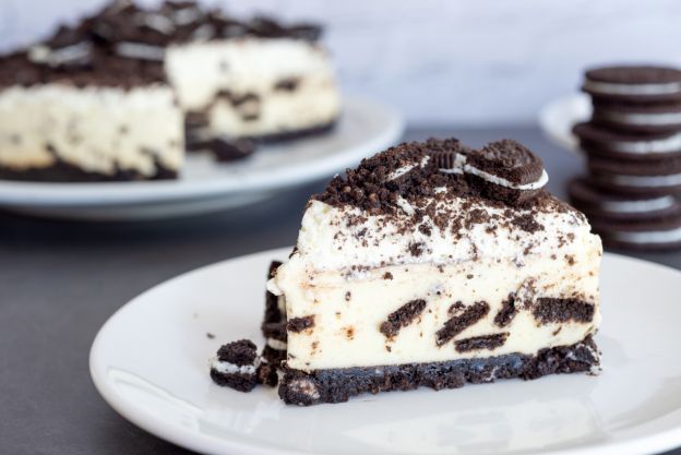 Tarta fría de galletas oreo