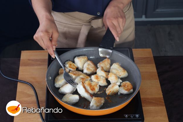 Preparación del pollo