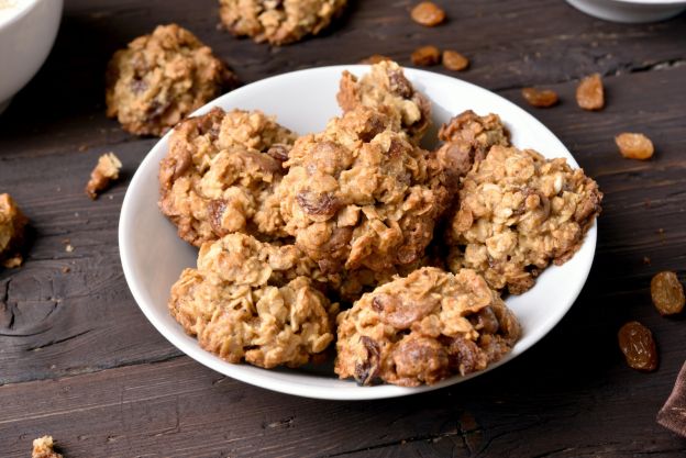 Galletas de avena y pasas