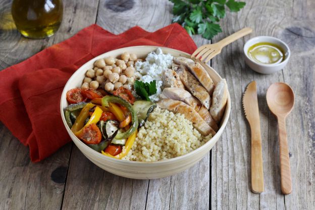 Bowl de ensalada completa