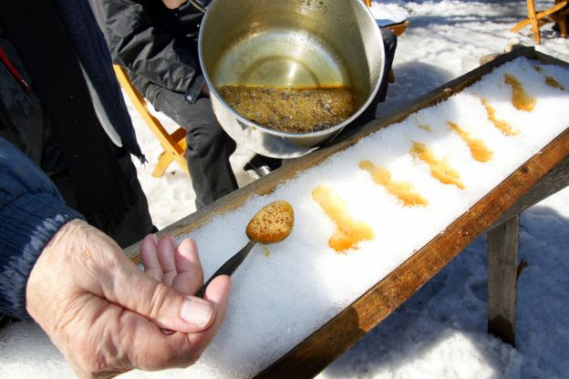 Azúcar sobre nieve