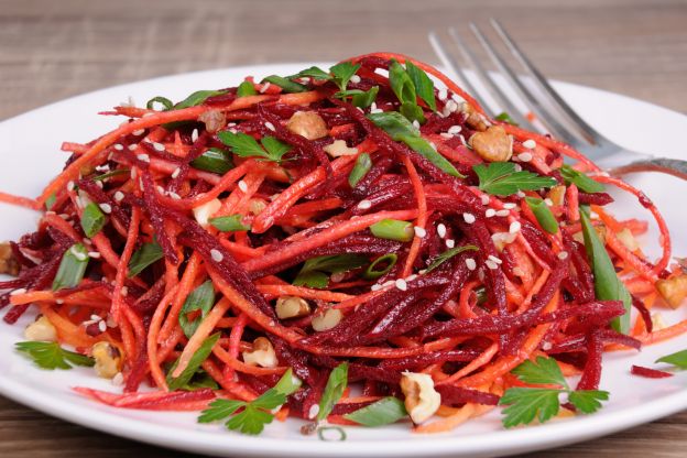 Ensalada de zanahoria y remolacha