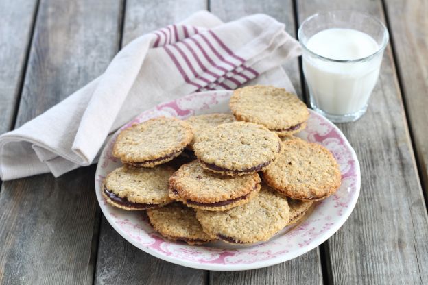 Galletas de avena y chocolate