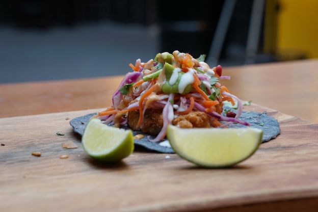 Tacos de pescado estilo Baja