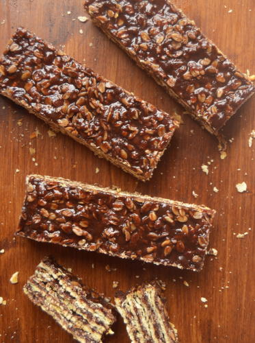 Turrón de chocolate casero