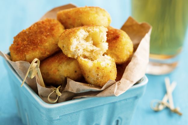 Croquetas de bacalao y mandioca