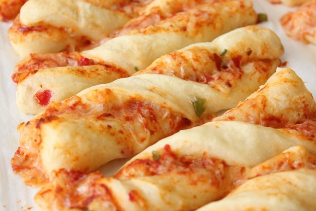 76. Trenzas de pizza