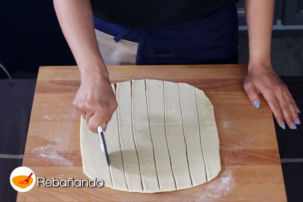 Preparación de la tarta