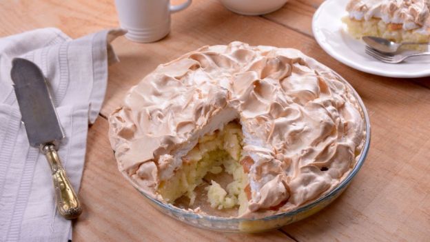 Tarta de leche merengada y arroz con leche