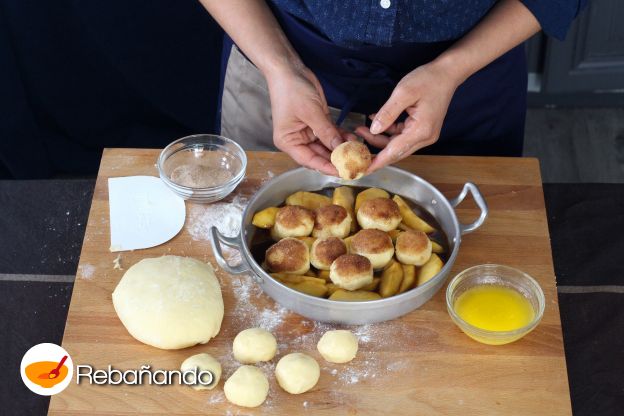 Preparación de la torta