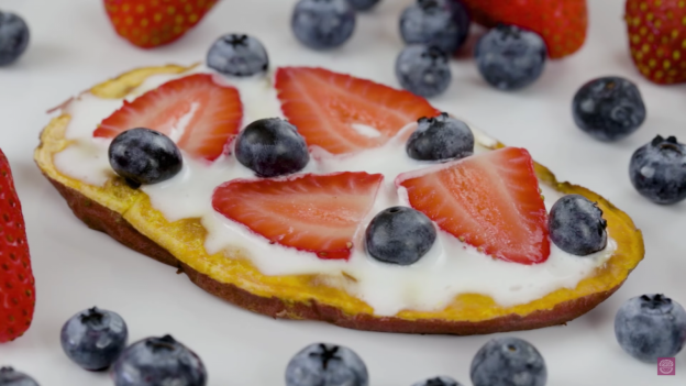 Tostadas de batata