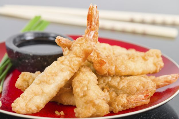 Tempura de gambas