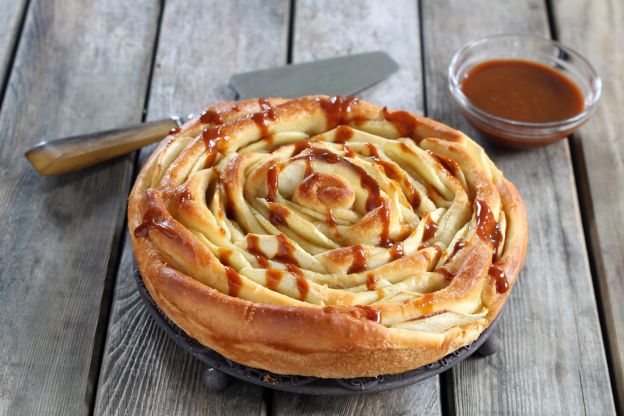 TARTA ESPIRAL DE MANZANAS