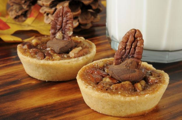 Tartaletas con nueces de pecán