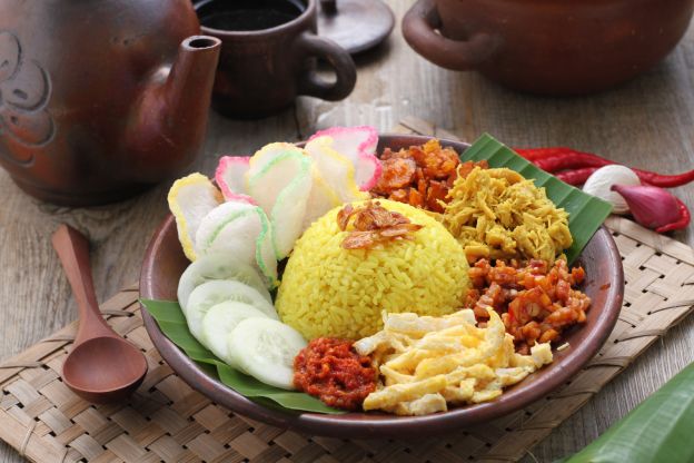 Nasi Kuning - Indonesia