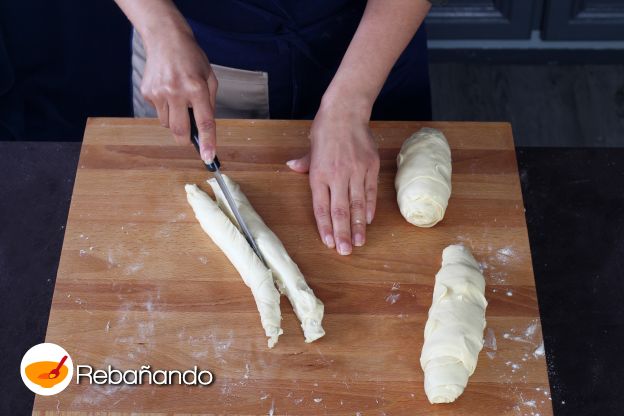 Preparación de los cruffins