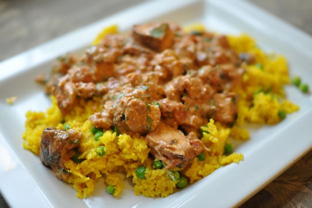 INDIA - Pollo tikka masala