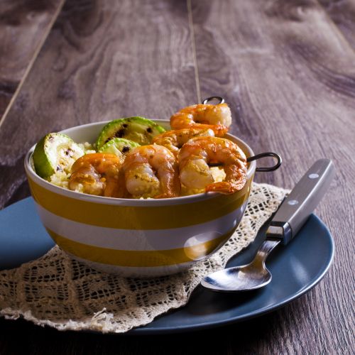 Gambas salteadas