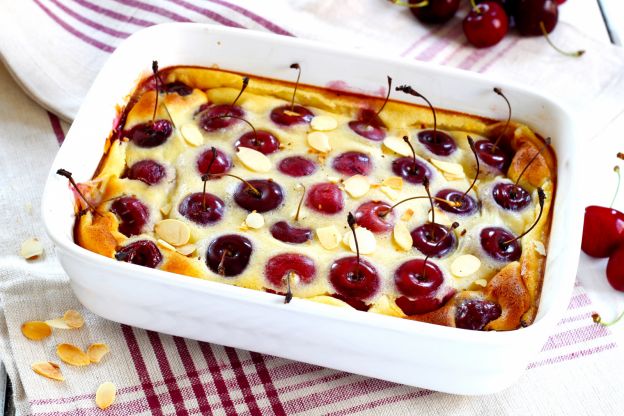 Clafoutis de cerezas