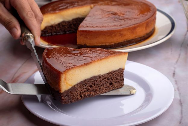 Chocoflan o pastel imposible