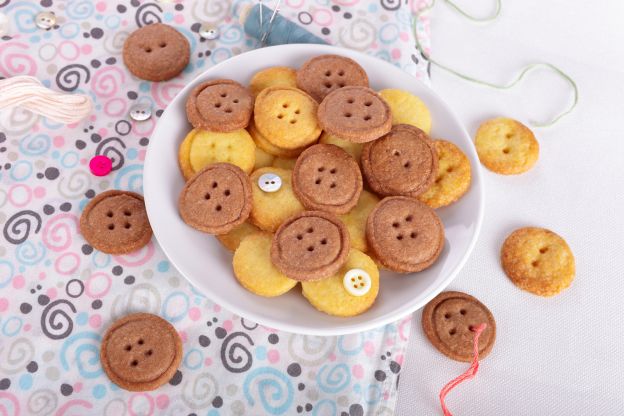 Galletas de botón