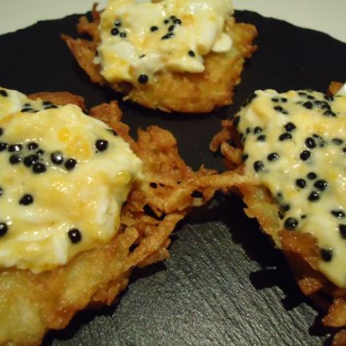 Revuelto de caviar