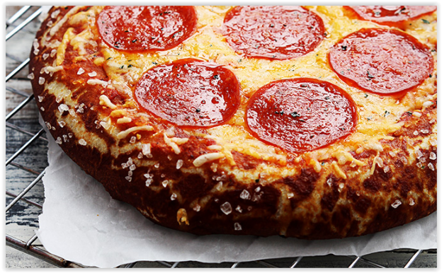 54. Pizza pretzel