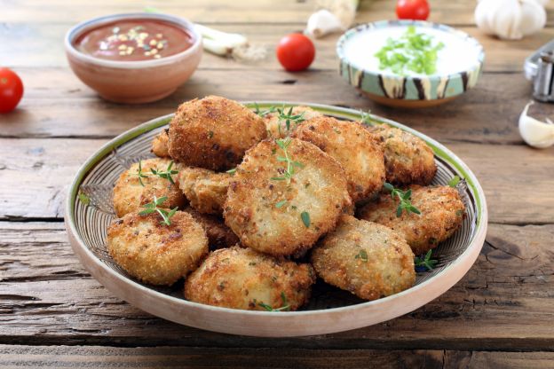 croquetas versión falafel