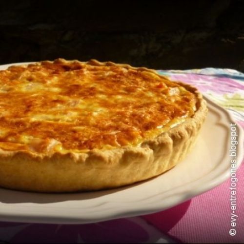 Quiche de pavo y zanahoria