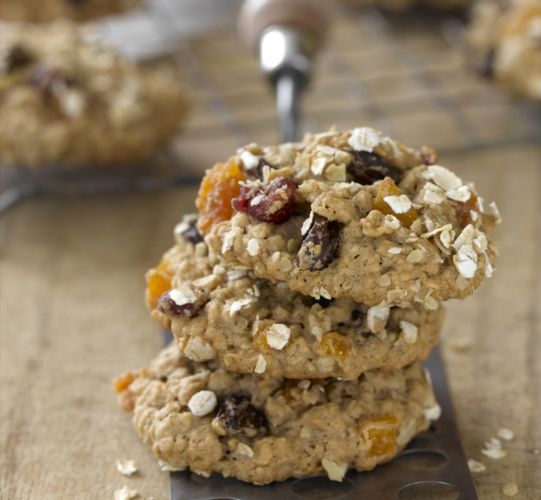 Galletas de avena y melocotón