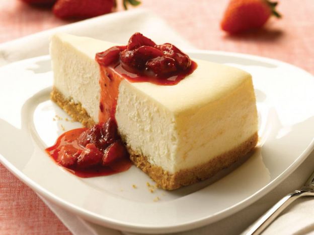 Cheesecake con base de galleta