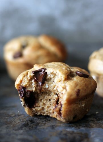 Muffins con chips de chocolate