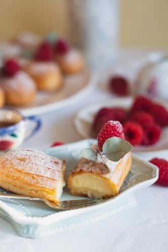 Eclairs de limón