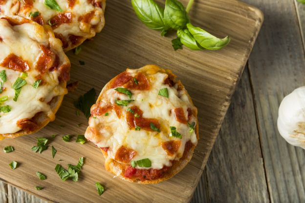 Tostadas de pizza