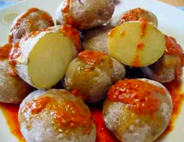 31.- papas arrugadas